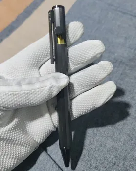 1 шт. высококачественная цирконовая ручка Bolt Action Pen Тактическая механическая ручка для письма Шариковая ручка в подарок