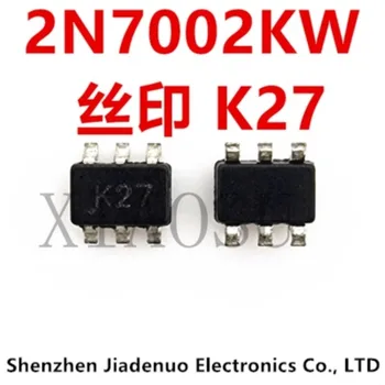 (20шт) 100% новый 2N7002KDW-gp 2N7002KW Шелкография K27 6-контактный чипсет