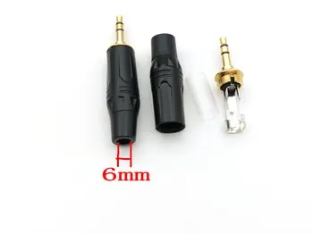 50шт 3,5 мм Стерео для ремонта Разъем для наушников Штекерный кабель Аудиоразъем Mini 3,5 мм Jack Новый