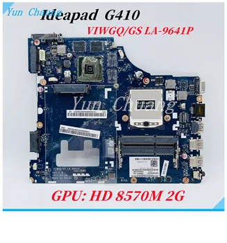 90004033 Материнская Плата VIWGQ GS LA-9641P Для ноутбука Lenovo ideapad G410 с графическим процессором HM86 HD 8570M 2G DDR3 100% Полностью протестирована
