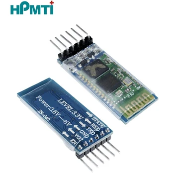 HC05 HC-05 ведущий-ведомый 6pin JY-MCU с защитой от реверса, встроенный модуль последовательного прохождения Bluetooth, беспроводной последовательный dai