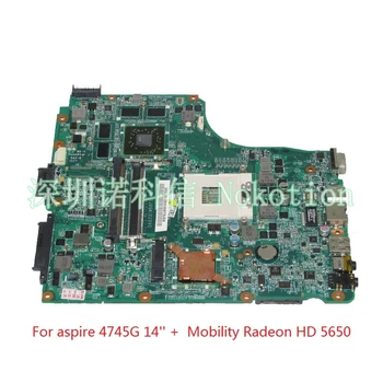 NOKOTION MBPSL06001 MB.PSL06.001 материнская плата для ноутбука acer Asipre 4745 4745G DA0ZQ1MB8F0 HM55 HD5650 Основная плата DDR3