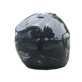 Верх с открытым лицом, материал ABS, женский шлем, одобренный ЕЭК, Мотоциклетный Шлем черного цвета, полумужской Шлем
