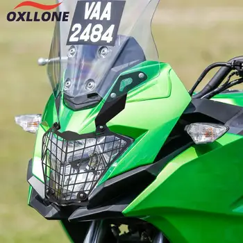 Для kawasaki VERSYS-X 250 ABS VERSYS-X 300 ABS 2017 2018 2019-2023 Защита Фары Мотоцикла, Решетка для Гриля, Защитная Решетка