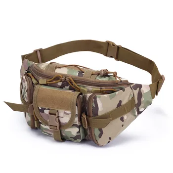 Камуфляжная поясная сумка для кемпинга, тактическая поясная сумка для охоты на открытом воздухе, военные походные поясные сумки для бутылок с водой
