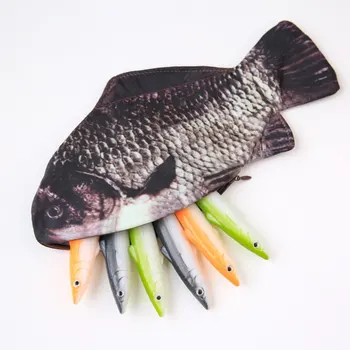 Креативный пенал для моделирования рыб с рисунком для мужчины/женщины