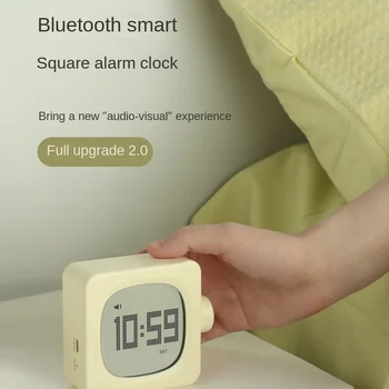 Многофункциональный блок MUID, маленький будильник, таймер отключения звука, прикроватная зарядка, студенческие мини-светодиодные часы с подсветкой