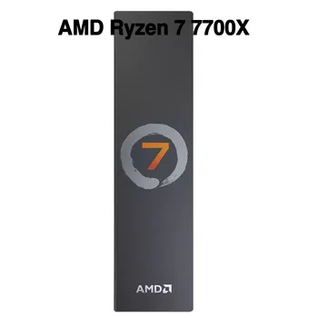 НОВЫЙ AMD Ryzen 7 7700X R7 7700X 4,5 ГГц 8-Ядерный 16-Потоковый процессор Процессор 5 Нм L3 = 32 М 100-000000591 Socket AM5 Origin Box Без Вентилятора