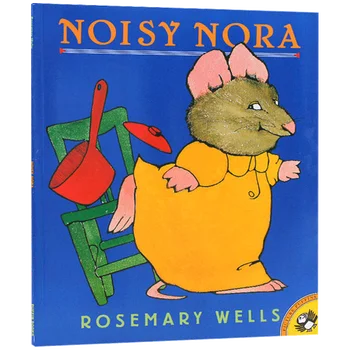 Нойзи Нора, Розмари Уэллс, Детские книги 3, 4, 5, 6 лет, английская книжка с картинками, 9780140567281
