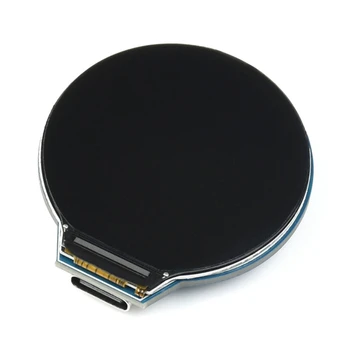 Плата разработки микроконтроллера RP2040 с круглым ЖК-дисплеем 1,28 дюйма 65K IPS + сенсорным модулем Micropython для RaspberryPi.