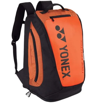 Подлинный теннисный рюкзак YONEX Pro, высококачественная многофункциональная спортивная сумка на 3 ракетки, вмещающая большинство теннисных тренажеров