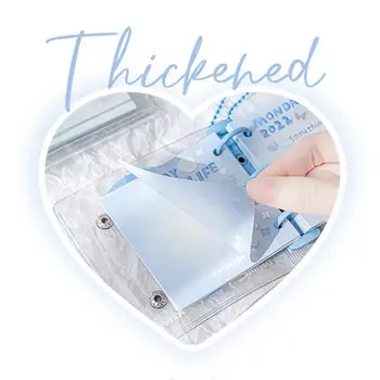 Популярный мини-блокнот, защищенный от чернил, Двусторонний карманный блокнот для письма, милый мультяшный карманный блокнот