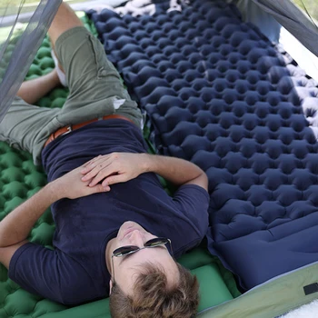 Портативный Надувной матрас для ног, Складная подушка для сна с воздушным наполнением для кемпинга