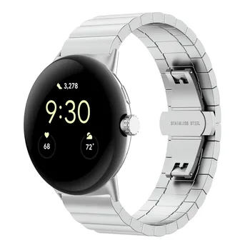 Ремешок из нержавеющей стали для Google Pixel Watch Business, металлический ремешок для Pixel Watch, сменный браслет, Аксессуары для умных часов